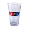 NPR® Color Logo Pint Glass (Custom) Thumbnail