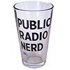 NPR® Public Radio Nerd Pint Glass Thumbnail