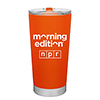 Morning Edition® 20 Ounce Orange Thermal Tumbler (Custom) Thumbnail