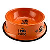 NPR® I "heart" Stainless Steel Pet Bowl Thumbnail