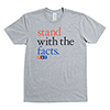 NPR® Stand with the Facts Tee - Red and Blue Logo (Custom) Thumbnail