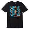 NPR® Retro 90's Repeat Logo Tee Thumbnail