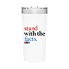 NPR® Stand with the Facts Tumbler  - Red and Blue Logo Thumbnail