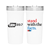 NPR® Stand with the Facts Tumbler - Red and Blue Logo (Custom) Thumbnail