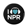 NPR® I (heart) NPR Magnet Thumbnail